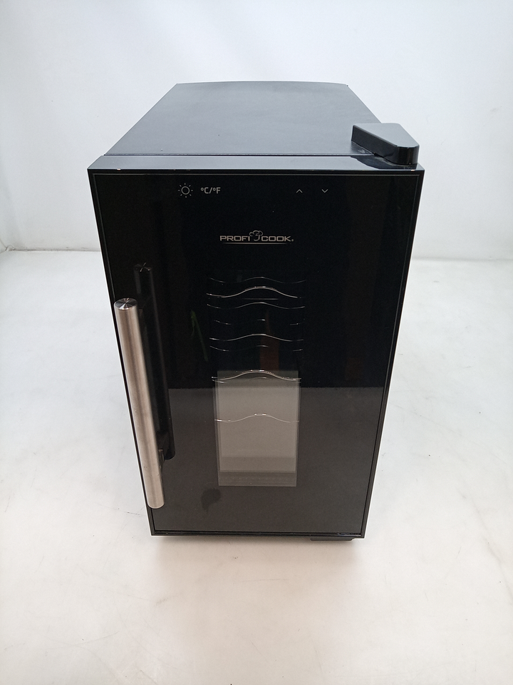 Profi Cook PC-WK 1232 Glaskühlschrank Standgerät Schwarz Bierkühler Weinkühler