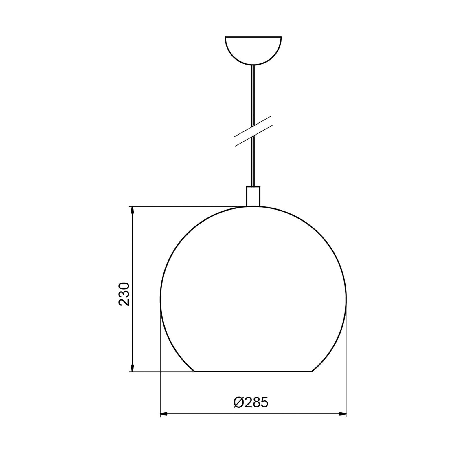 Aluminor Bulle Pendant Light - 3131130356860