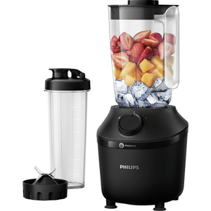 B-Ware Philips Hr2041/41 Standmixer Mixer Smoothiemaker Blender 450 W Schwarz