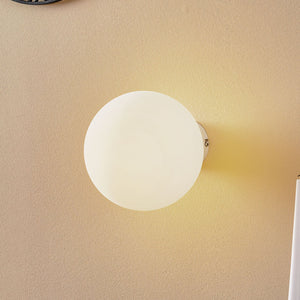 B-Ware Wandleuchte Dione LED Wandlampe dimmbar Metall Glas weiß 20cm 23cm IP20