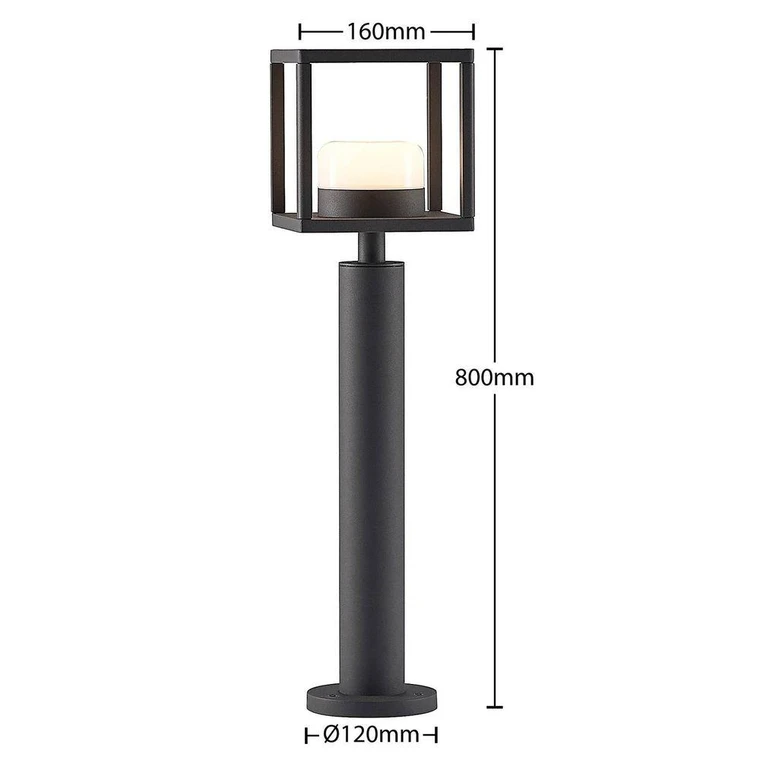 Lucande Timio Wegeleuchte Lampe 60 cm Sockelleuchte Wegelampe Aussenleuchte