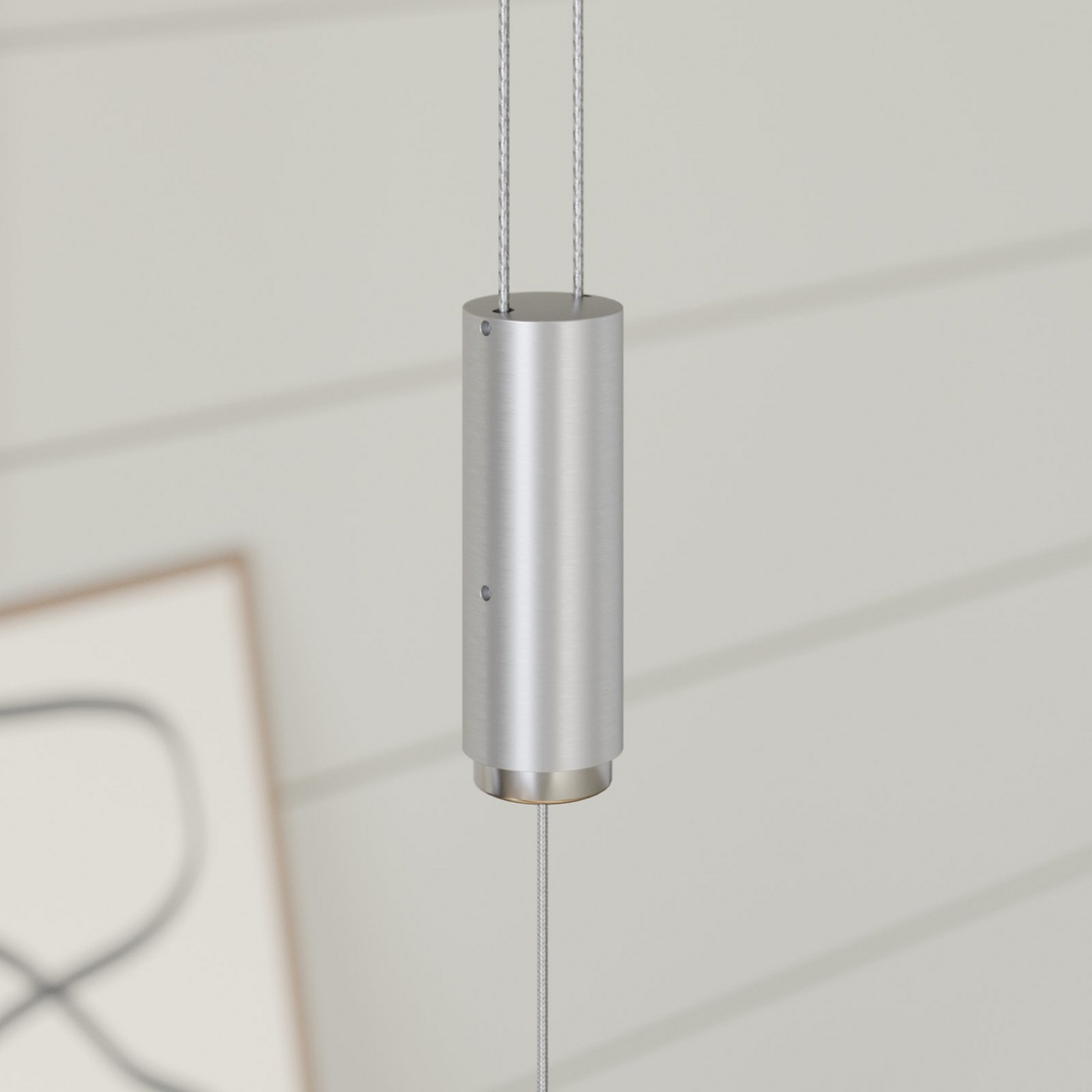 Lucande LED-Holz-Pendelleuchte Karinja Deckenlampe Hängeleuchte Lampe LED Dimmer