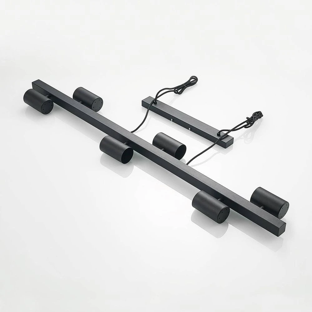 Lindby Savoli Hängeleuchte Deckenlampe Deckenlampe Pendelleuchte Lang Schwarz B-Ware - 4251911703795
