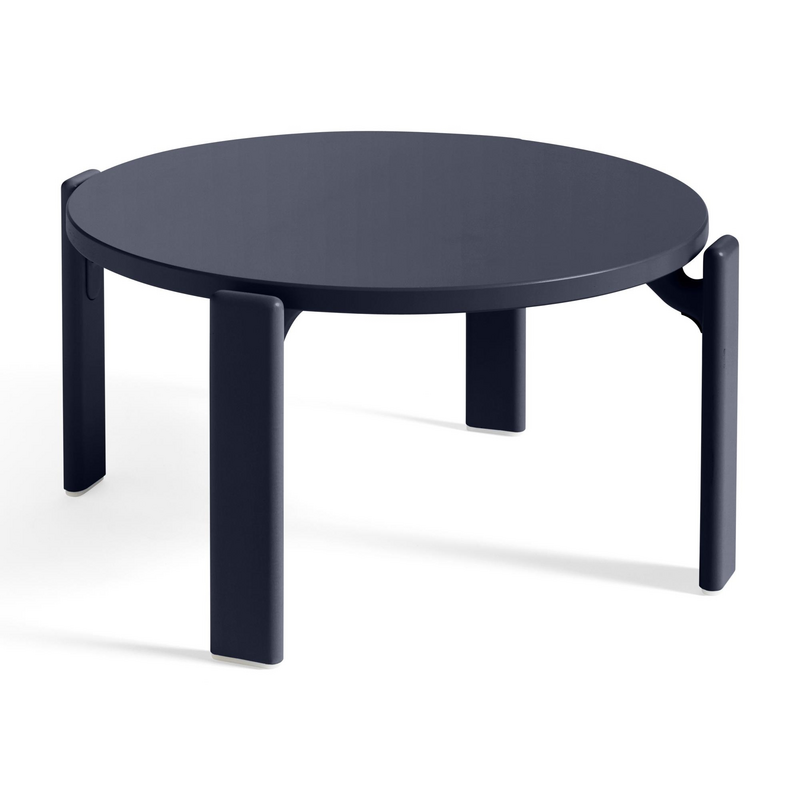 Hay Rey Beistelltisch Couchtisch Sofatisch Tisch Design Deko Ø 66,5 cm deep blue