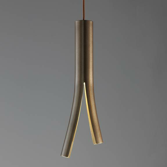 Sil-Lux LED-Wandleuchte Olmo Wandleuchte Wandlampe Lampe LED hängend bronze-gold