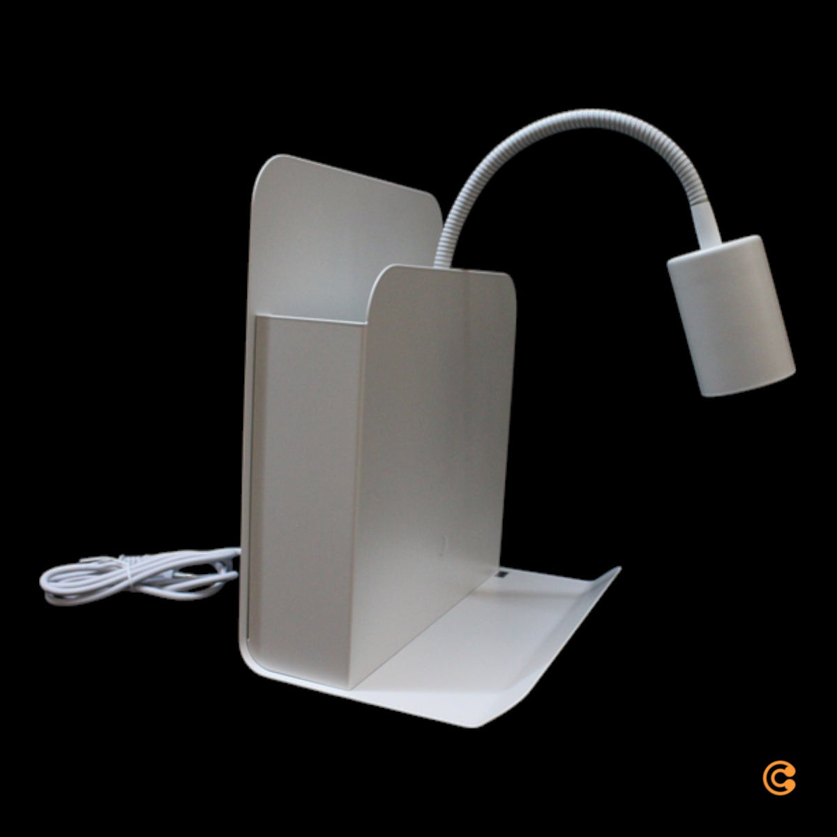 Nordlux Wandleuchte Roomi mit Ablage und USB weiß Wandlampe Lampe Leuchte S404 - 5704924005657