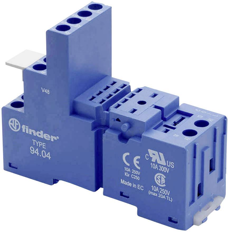 Finder Relaissockel Zubehör für Serie 55: Fassung Serie 94 Relaishalter Soc415 - 8012823115436