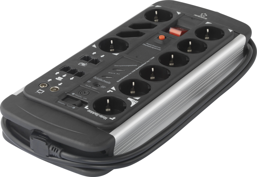 Renkforce 1015 A Cmb Sxms Master Slave Steckdosenleiste Steckdose Siehe Text/Foto C-Ware - 4016138950359