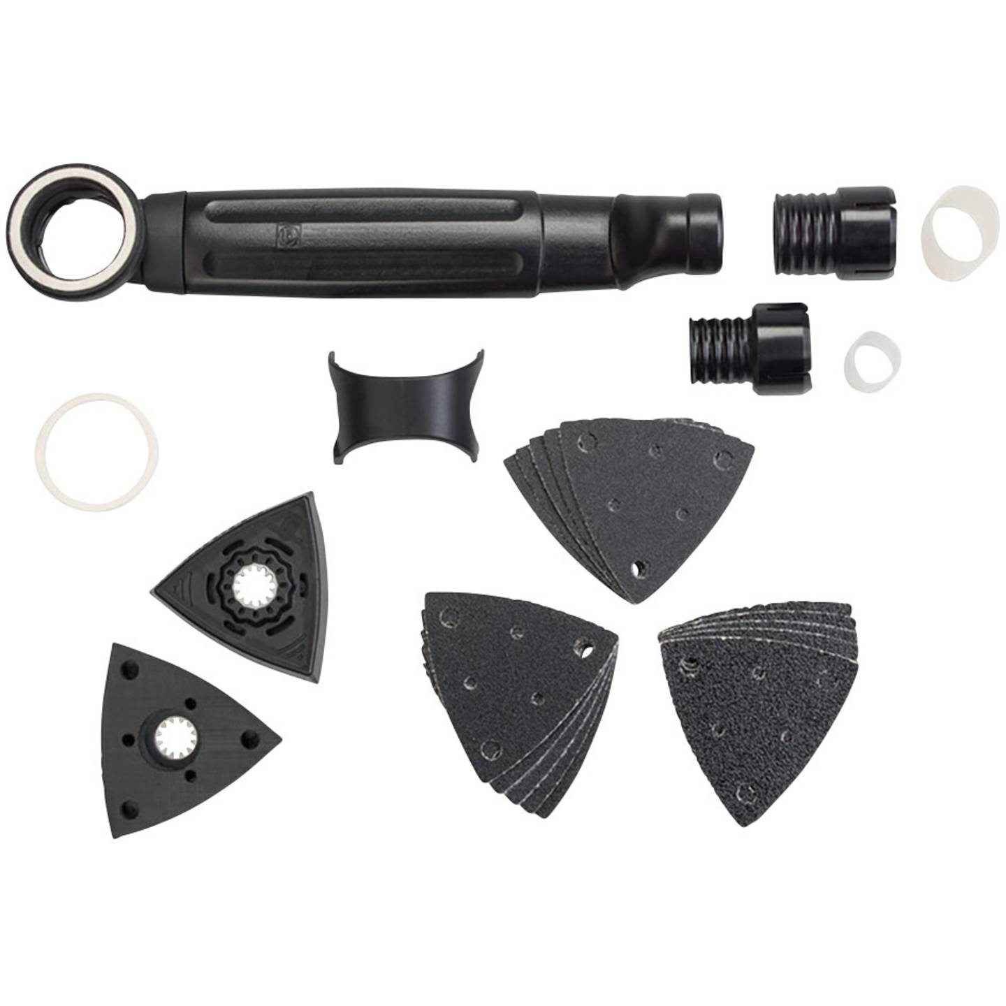 Fein 10 Tlg Staubabsaugung Set Absaugset Multimaster Schleifplatten Gelocht B-Ware - 4014586860183