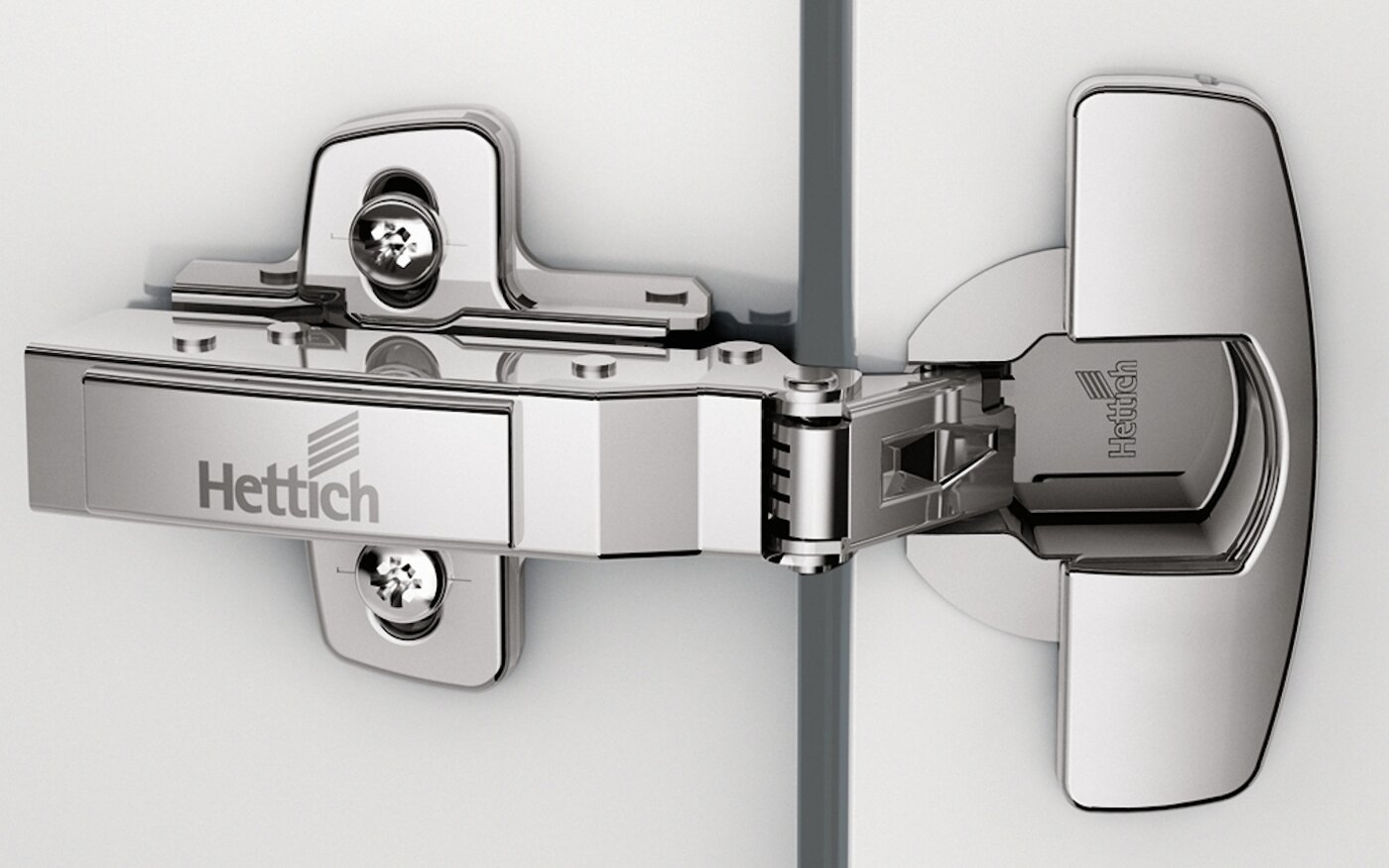 B-Ware Hettich Topfscharnier Beschlag Sensys 8645i 110° Th52 Basis 12,5mm 14 Stück - 4023149696497