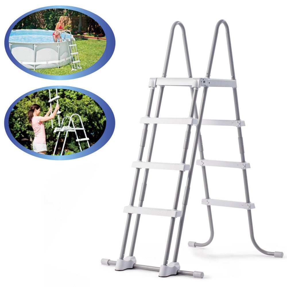 Intex Ladder with Removable Entry Steps for 1.22M and 91cm Above Ground Pools - 6941057408507