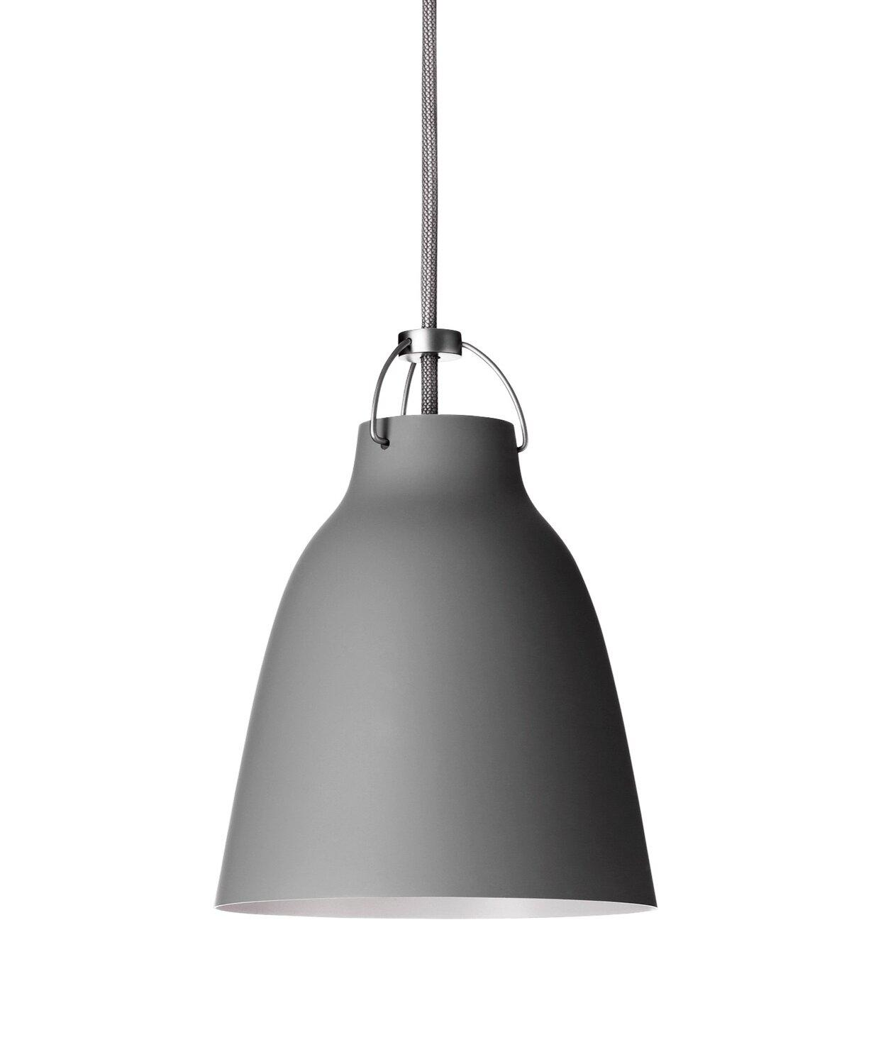 Fritz Hansen Caravaggio Matt P1 Pendelleuchte Hängelampe E27 Dunkelgrau B-Ware - 113300