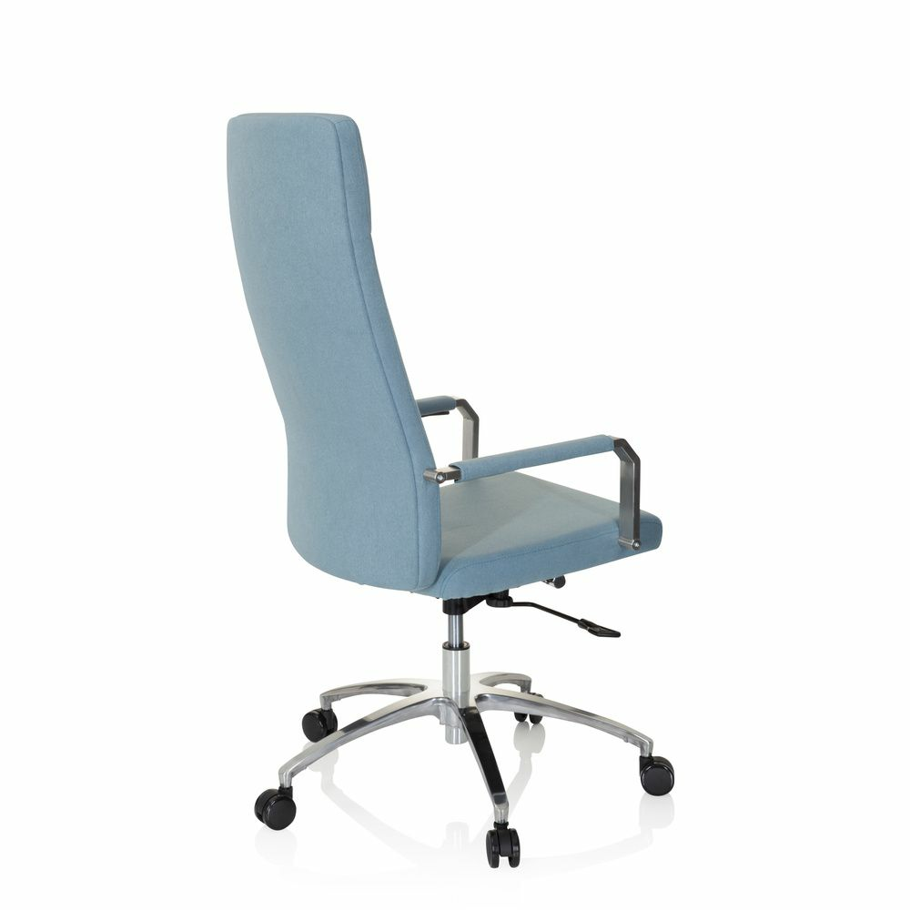 Hjh Office Bürostuhl Drehstuhl Saranto Plus I Stoff Denim Hellblau B-Ware - 4251084675936