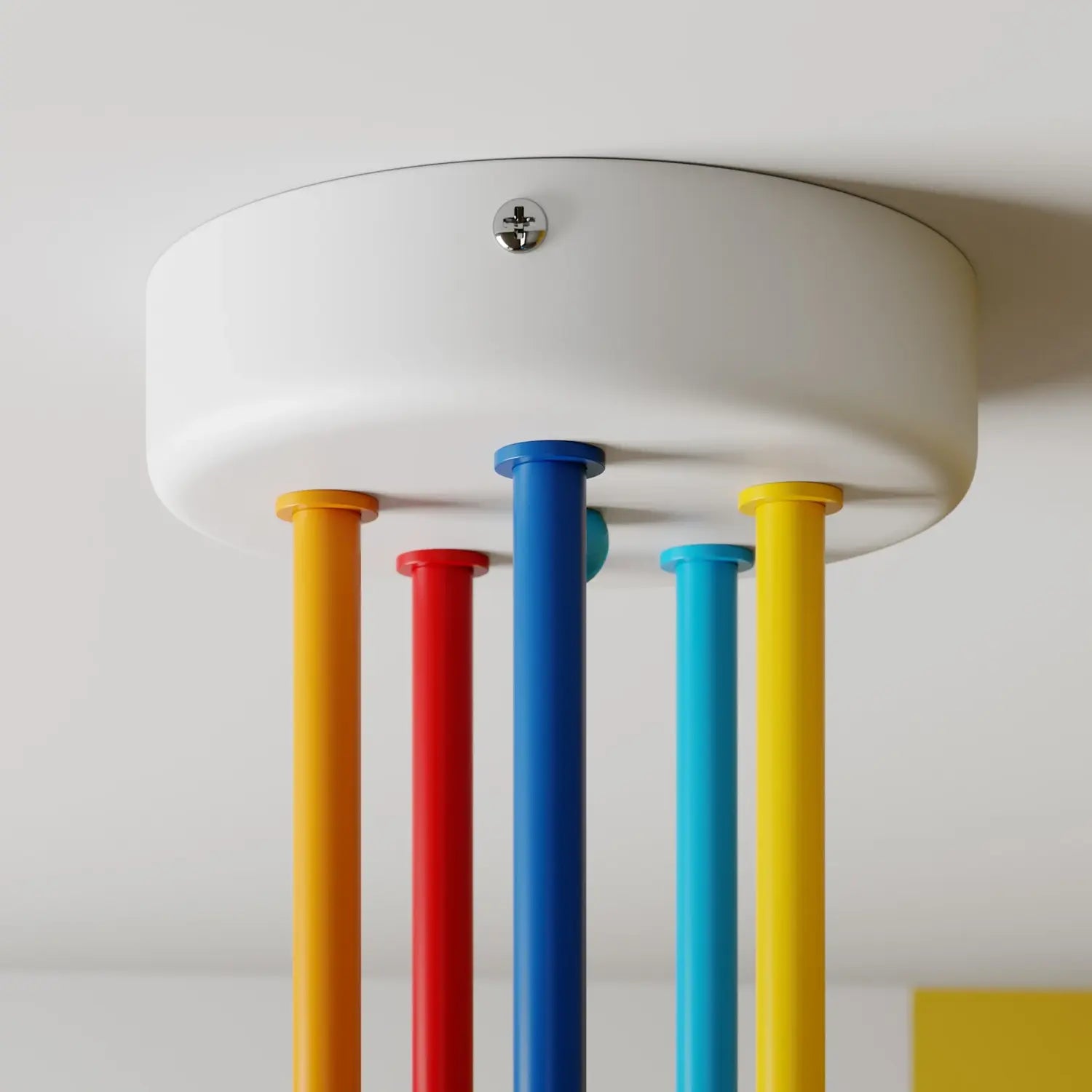 B-Ware Deckenleuchte Lampe Oxford Eisen Bunt 5 Flammig Kinderzimmer Junges Wohnen - 11804698429800