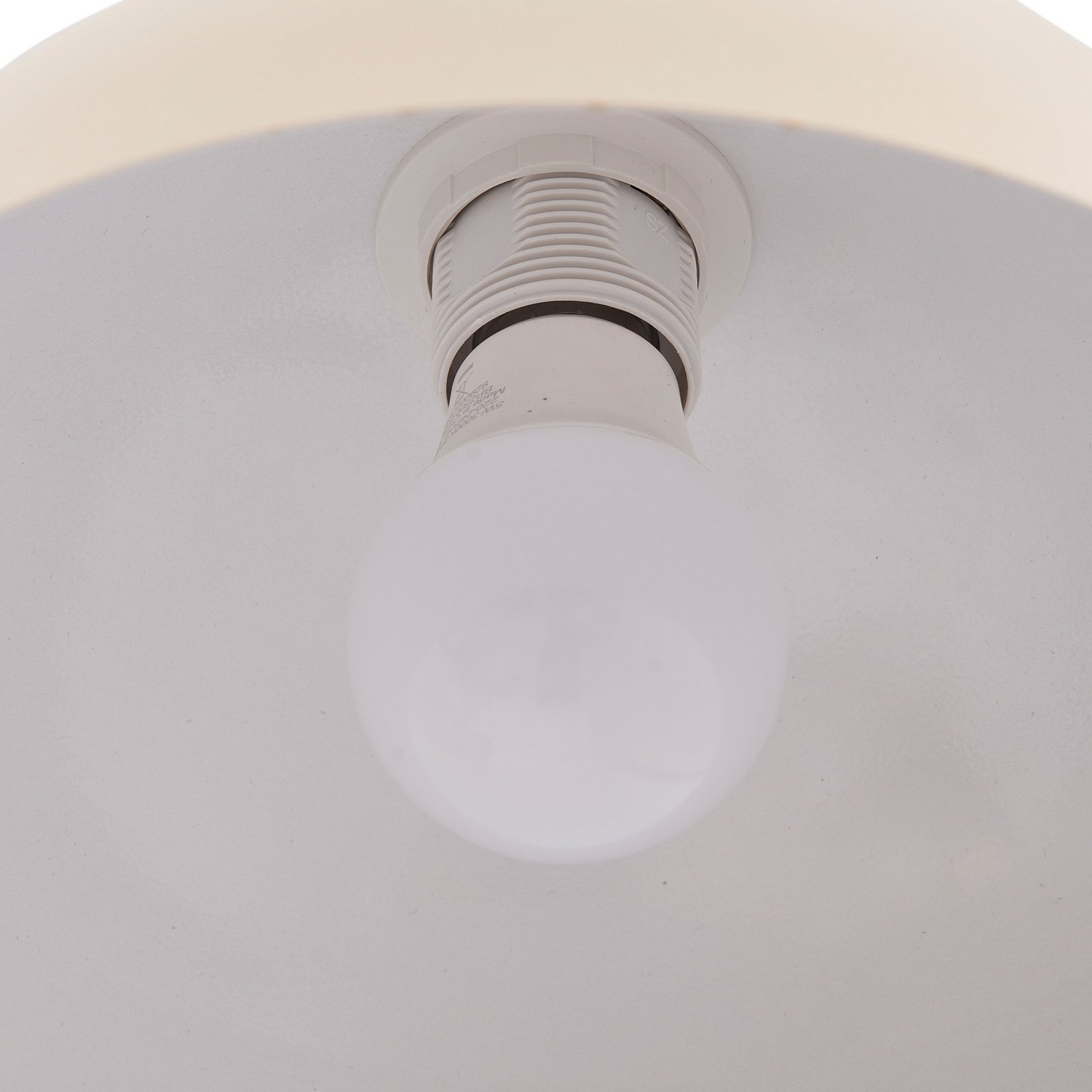 B-Ware Lindby Stehlampe Tonka Beige Metall Marmor 180 Cm E27 Stehleuchte Lampe Leuchte