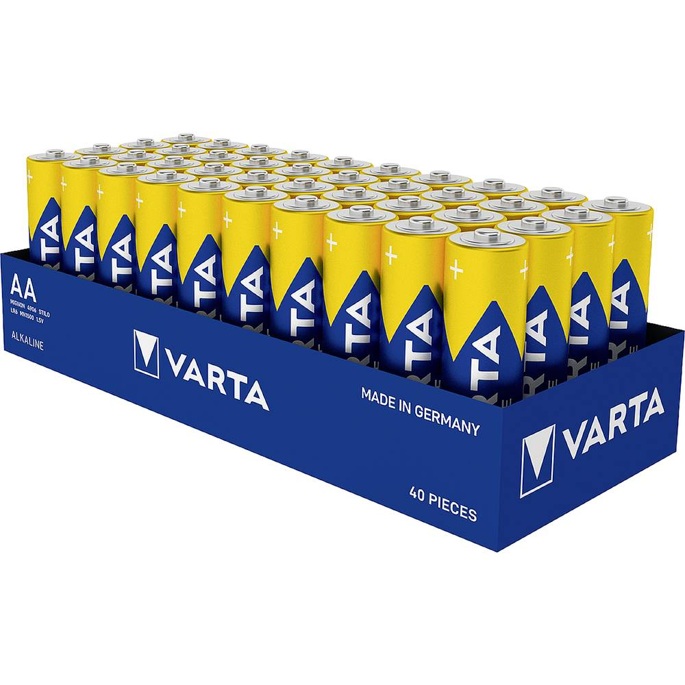 Varta Longlife Mignon Aa Batterie Alkali Mangan Batterie Einweg Batterien Akku   B-Ware