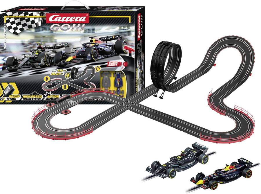 Carrera 20062574 Go!!! Max Competition Start Set Spielware Siehe Text/Foto B-Ware - 4007486625747