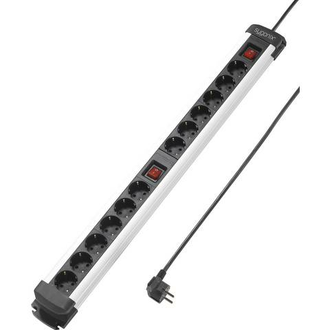 B-Ware Sygonix Sy 4538268 Steckdosenleiste Mehrfachstecker Schutzkontakt 2 Stück - 4064161081724