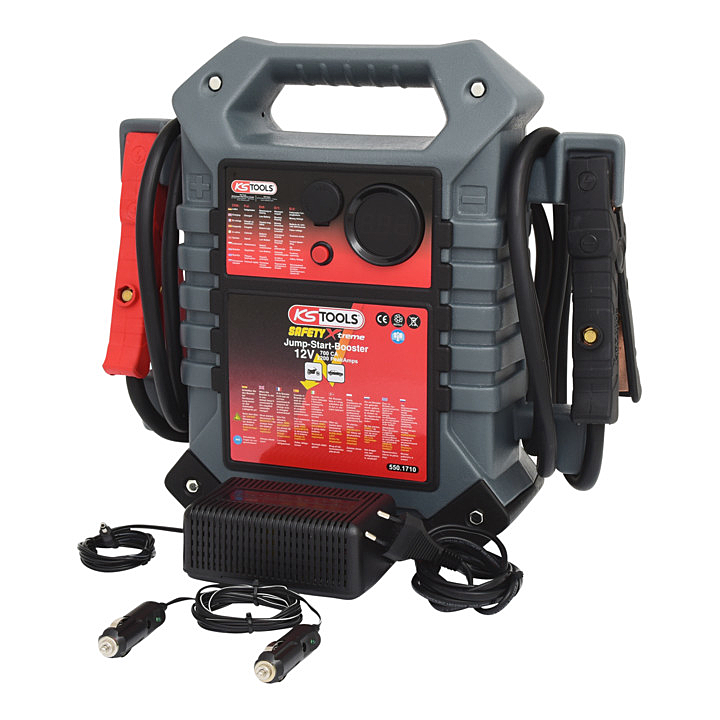 B-Ware Ks Tools 12 V Batterie Booster Mobiles Starthilfegerät 700 A Elektronikschutz - 4042146413166