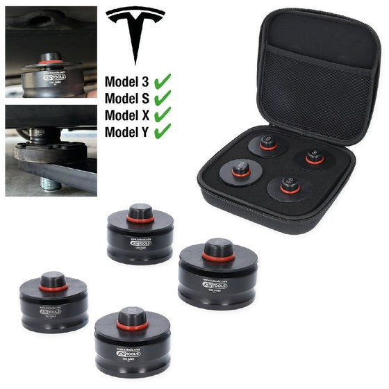 KS Tools 1600460 Wagenheberaufnahme Satz Hebewerkzeug Auto Gummi Einsatz - 4042146956564