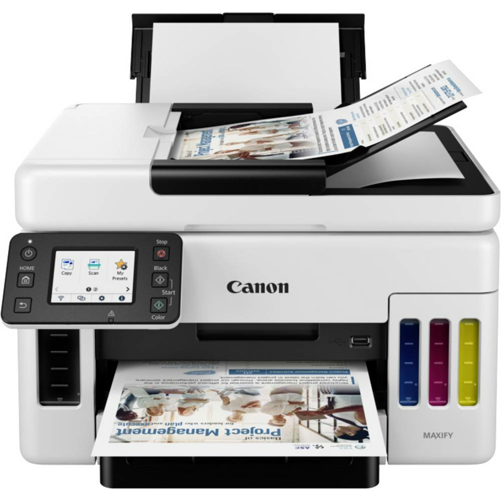 B-Ware Canon Maxify Gx6050 Tintenstrahl Multifunktionsdrucker A4 Adf Duplex Tintentank