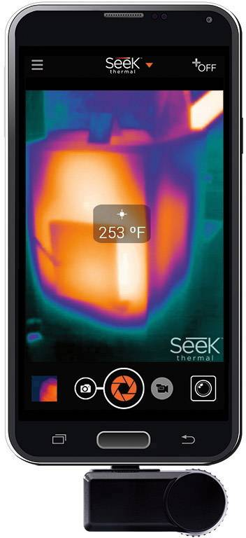 Seek Thermal Compact Xr Handy Wärmebildkamera  40 Bis +330 °C 206x156 Cm Kamera B-Ware