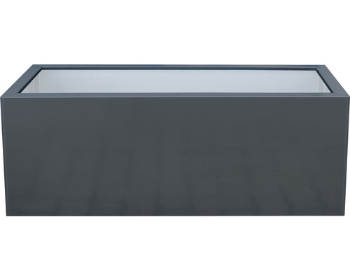B-Ware Palatino Pflanzkübel Lotte Zink Blumenkasten Blumentopf 120x40x50 Cm Anthrazit