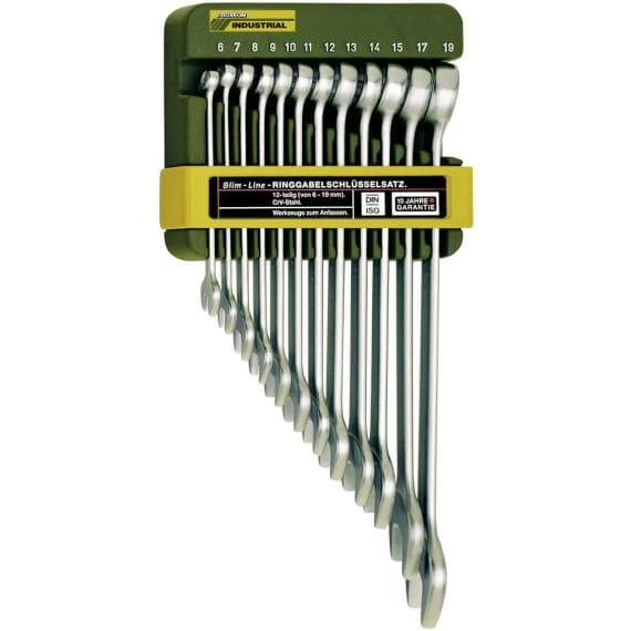 Proxxon Industrial 23820 Ring Maulschlüssel Satz Ringschlüssel 12teilig 6  19 Mm B-Ware