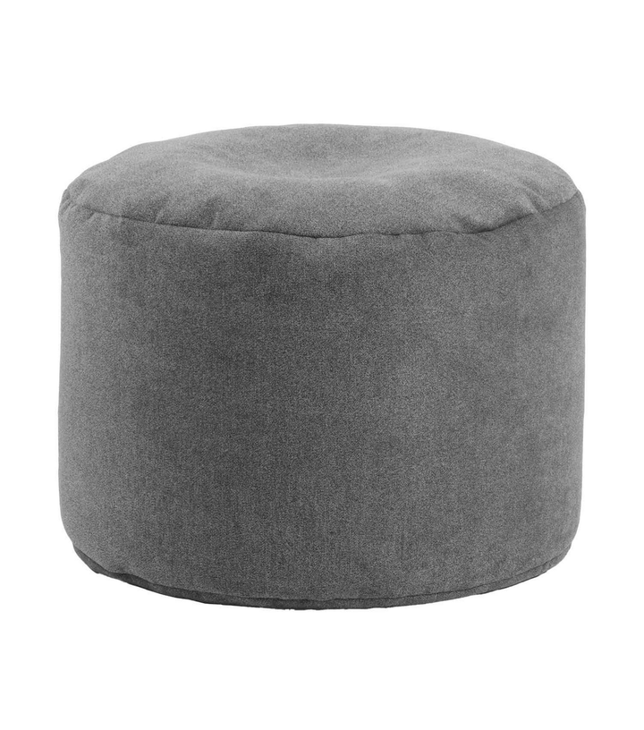 mokebo Indoor Pouf Der Ruhepouf' Hocker Sitzpouf Beistelltisch Fußablage Rund