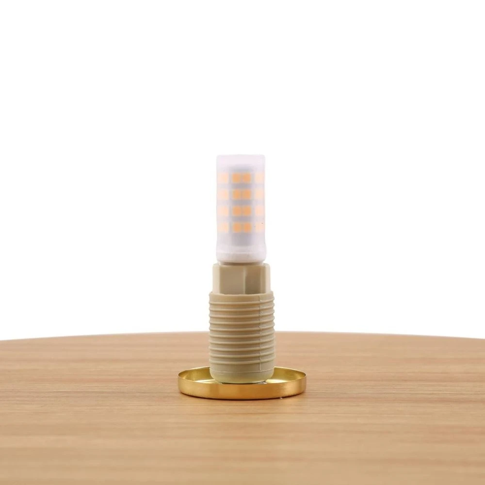 B-Ware Lindby Wandleuchte Zain Wandlampe Leuchte Lampe Holzfarben Weiß Glas ø 33 Cm G9