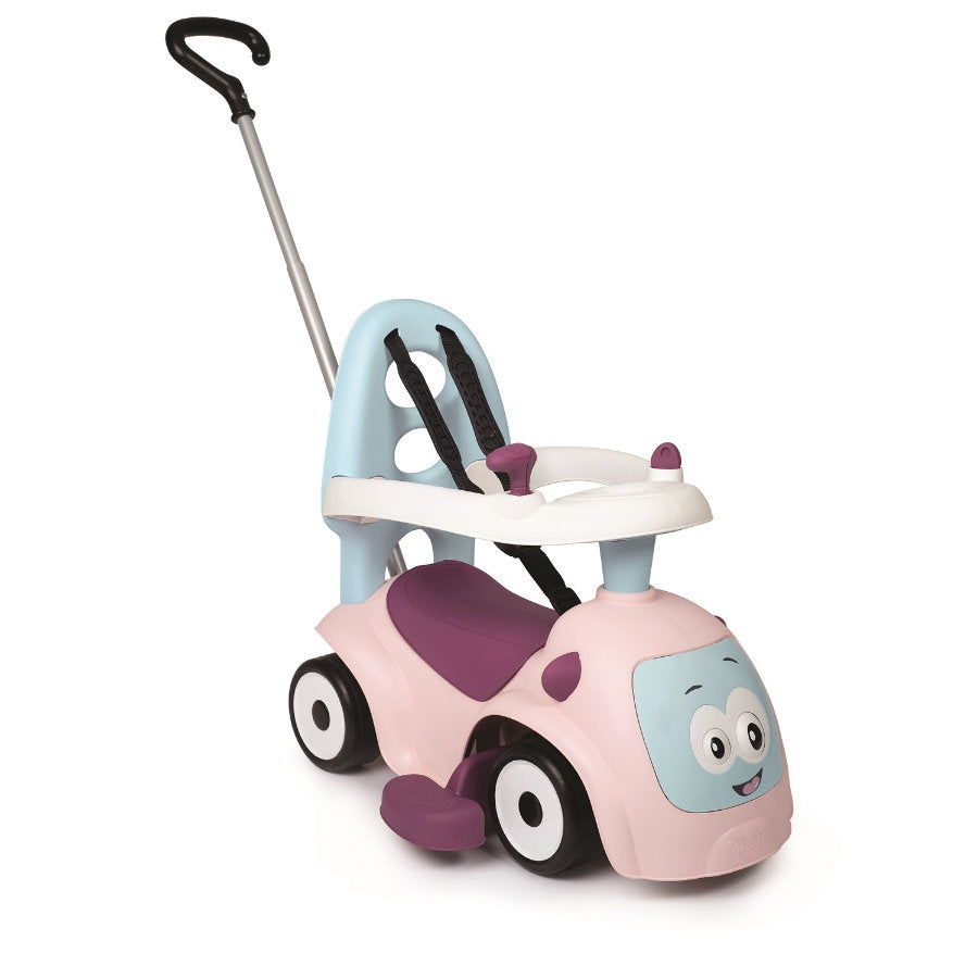 Smoby 3-in-1 Rutscherfahrzeug Maestro Kinderfahrzeug Rutscher Rutschauto Rose817 - 3032167203052