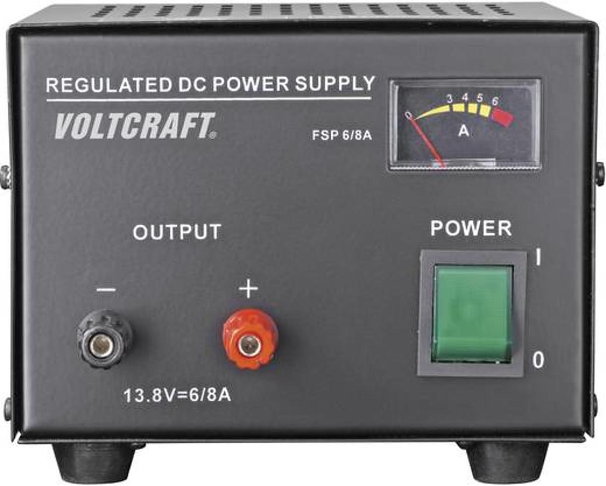 B-Ware Voltcraft Fsp 1136 Labornetzgerät Festspannung 13.8 V/Dc 6 A 85 W Anzahl Labor