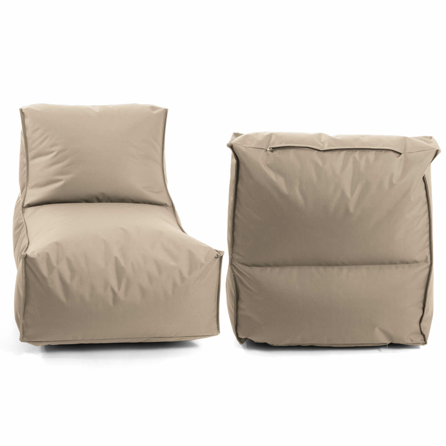 Mokebo Outdoor Sitzsack Der Sundowner Relaxsessel Liegesessel Beanbag Sack Beige