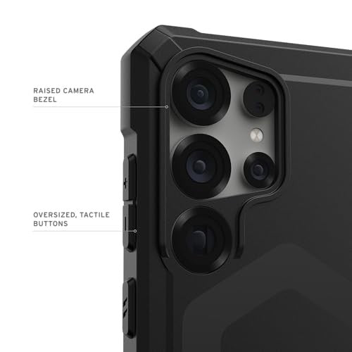 UAG - Essential Armor Series Case with Magnet for Galaxy S25 Ultra - Black - 840283918971