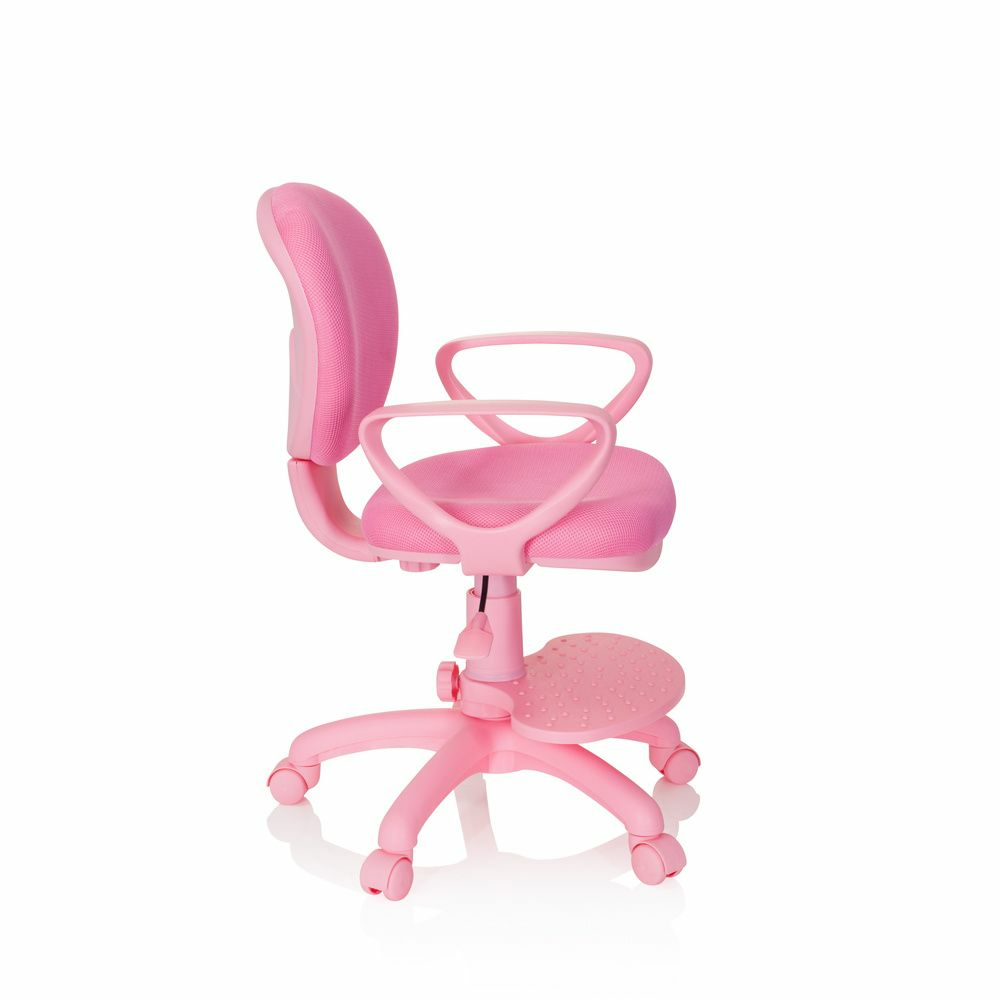 Hjh Office Kinderstuhl Schreibtischstuhl Kid Colour Stoff Pink B-Ware