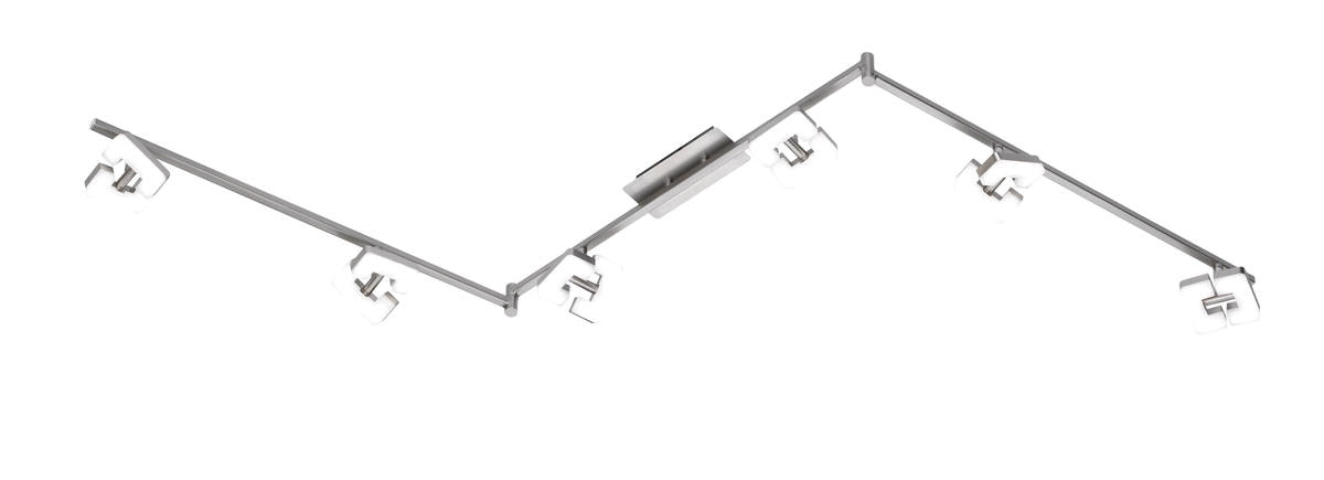 Wofi Leuchten LED Deckenleuchte Deckenlampe Deckenstrahler Zara 180 cm - 4003474310619