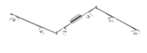 B-Ware Wofi Leuchten LED Deckenleuchte Deckenlampe Deckenstrahler Zara 180 cm