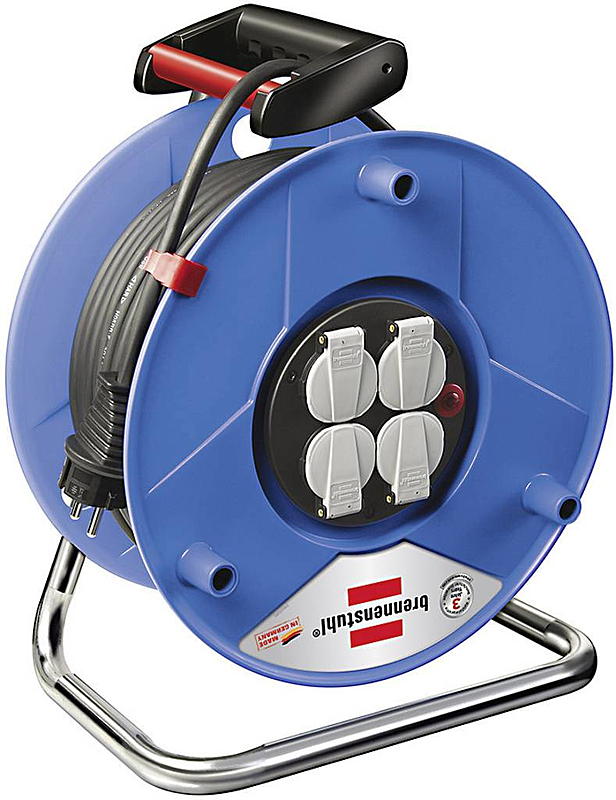 B-Ware Brennenstuhl 1218050 Kabeltrommel 25 M Schutzkontakt Stecker Baustelle Tromme639 - 4007123007356