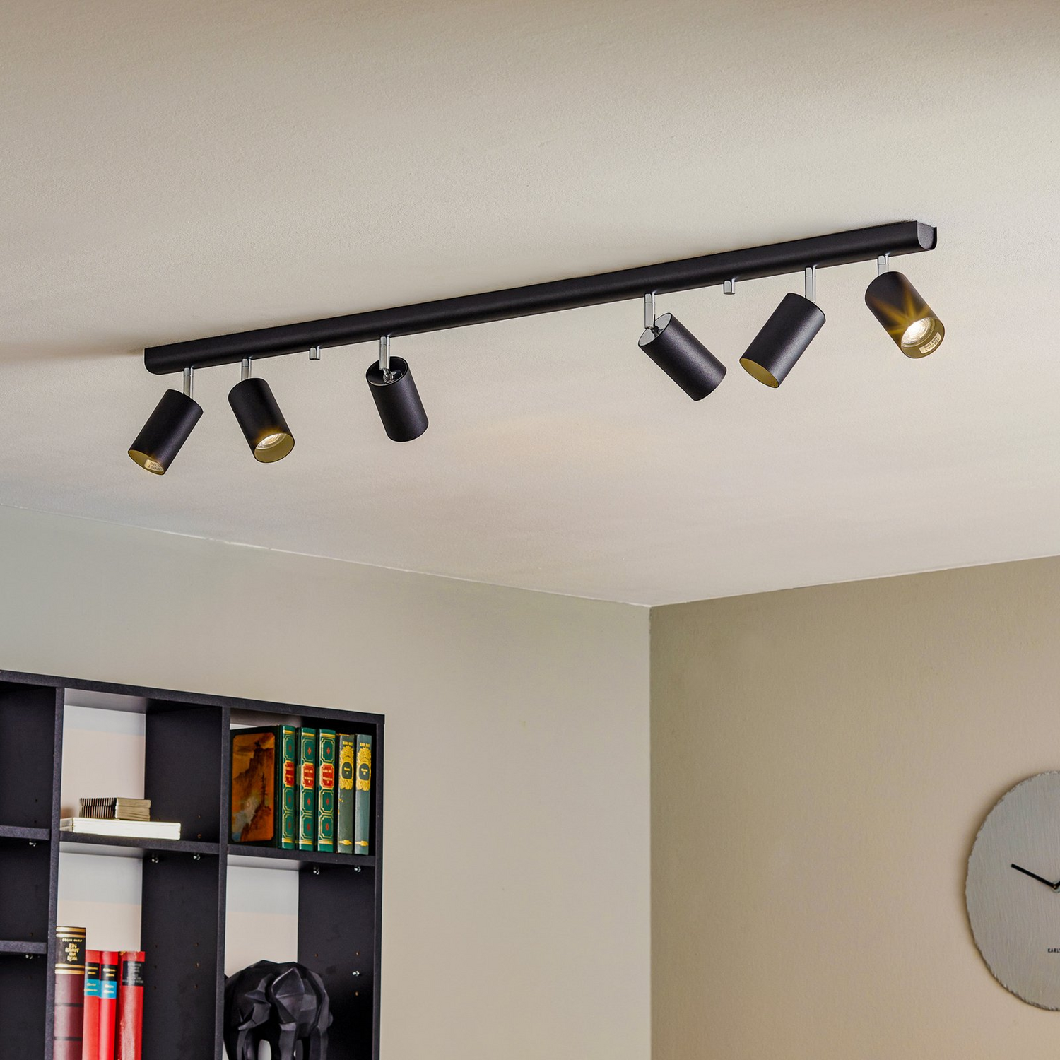 B-Ware Nowodvorski Deckenstrahler Eye Spot Deckenlampe Lampe Sechsflammig Gu10 Schwarz