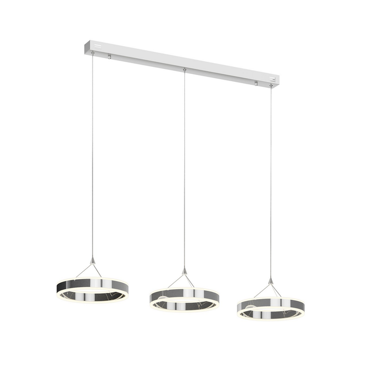 Lucande Led Pendelleuchte Lyani 3 Ringe Deckenlampe Hängeleuchte Lampe Leuch998 B-Ware - 4251096550290