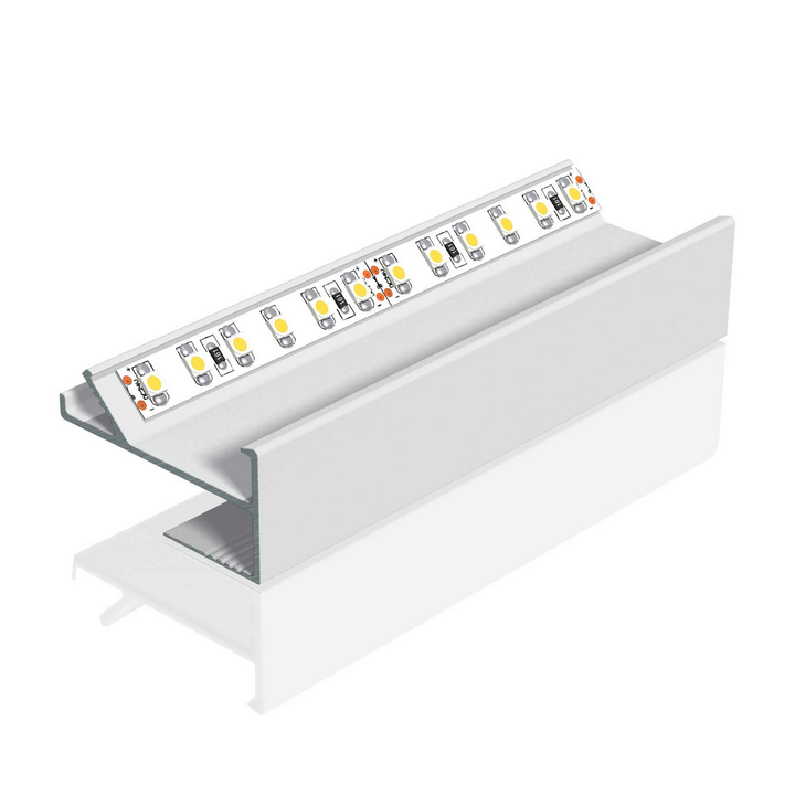 Evn Aptbh Alu Profil Deckenschiene 200cm Aluminiumkanal 8 Stück B-Ware
