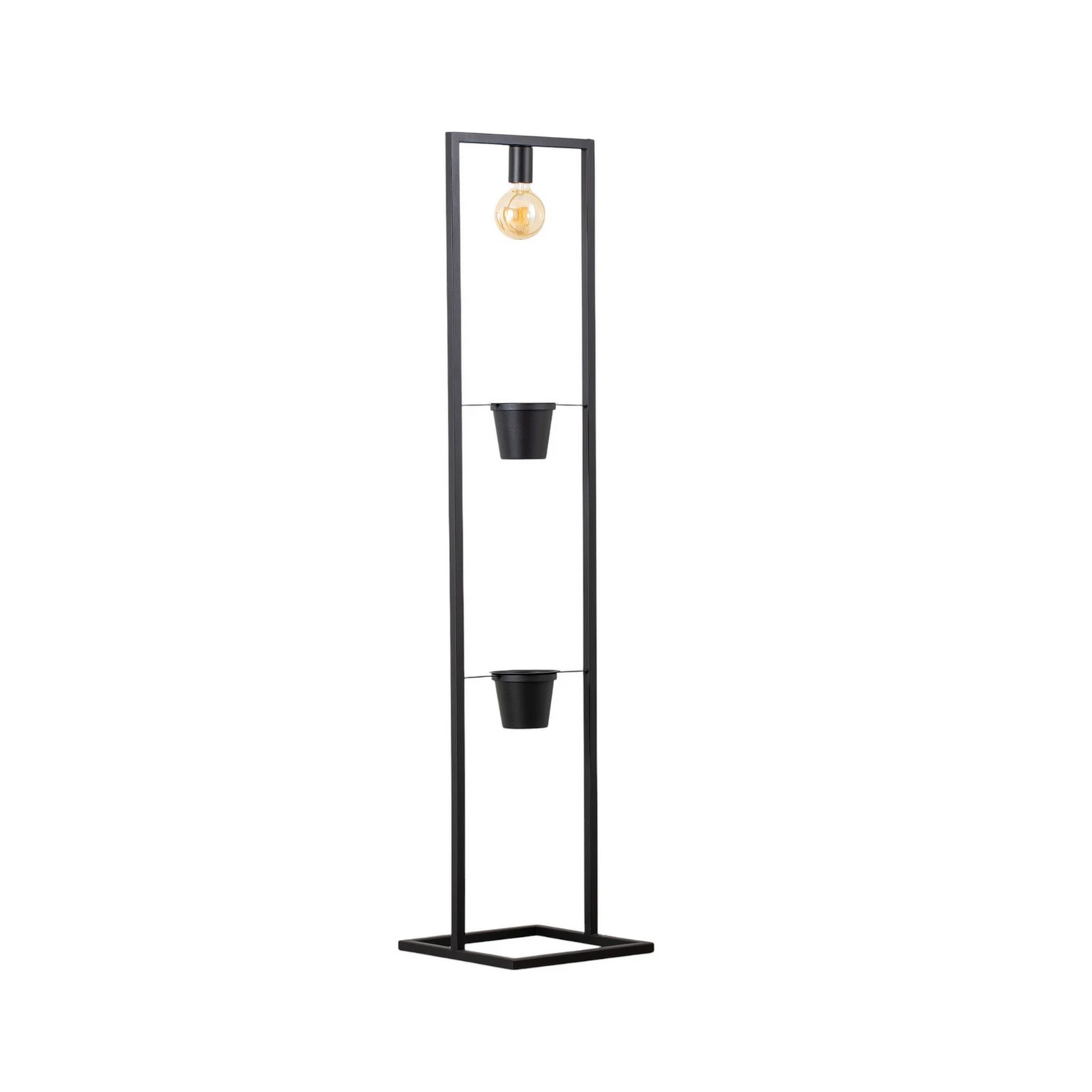 B-Ware Envostar Hyazinth Stehleuchte Stehlampe Standleuchte Leuchte Mit 2 Blumentöpfen