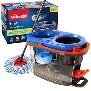 B-Ware Vileda 178333 H2PRO Spin Mop Floor Mop 1 Piece Vacuum Cleaners