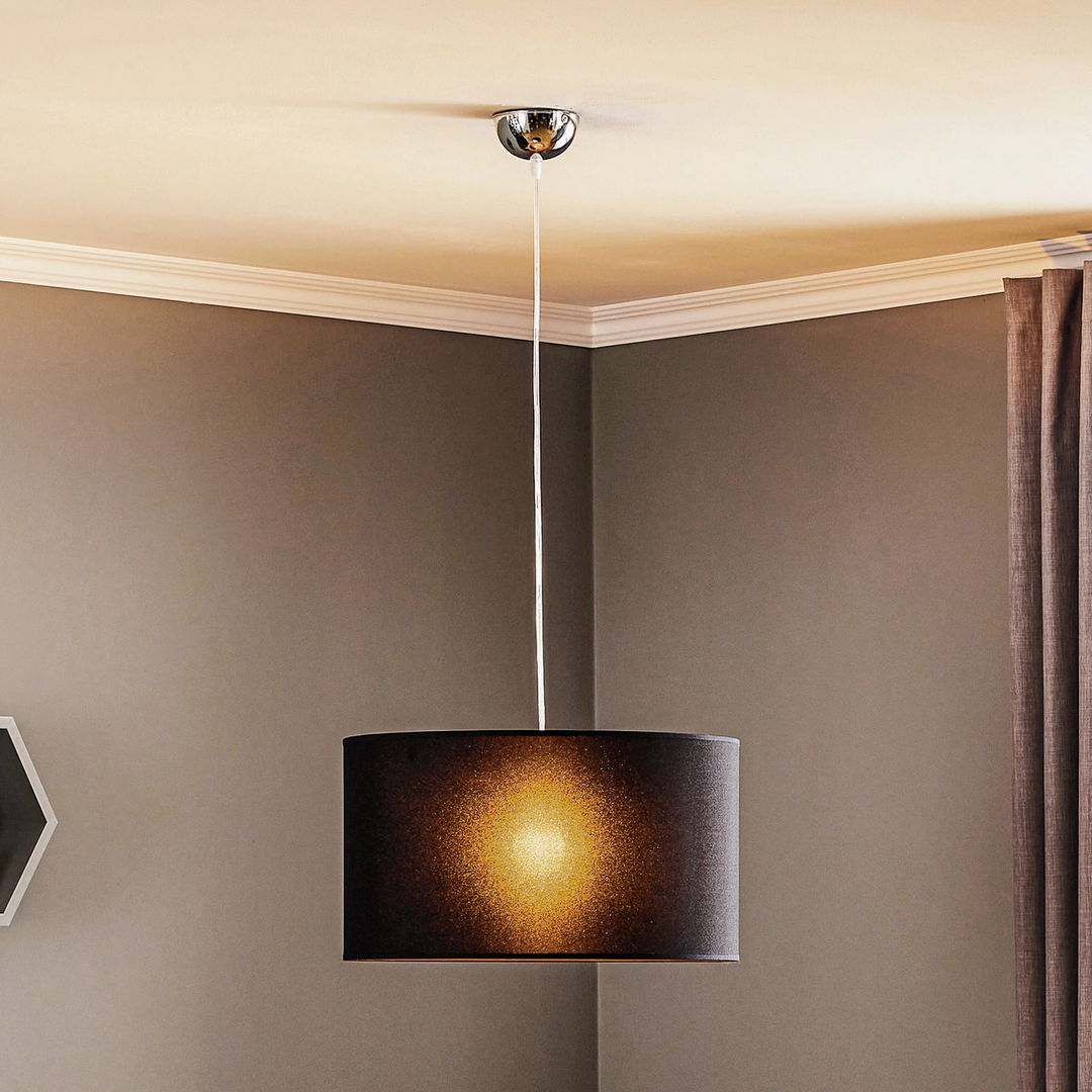 Hängeleuchte Roller Hängelampe Deckenlampe Deckenleuchte Lampe Licht Schwarz E27 B-Ware - 5902860186830