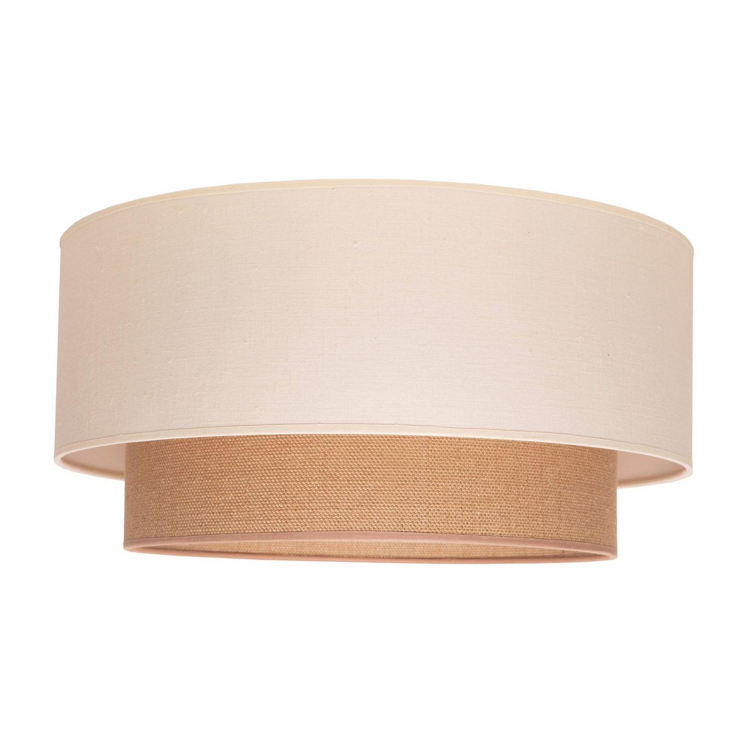 B-Ware Duolla Deckenlampe Boho Deckenlampe Deko Deckenlicht E27 ø 60 Cm Ecru Jute