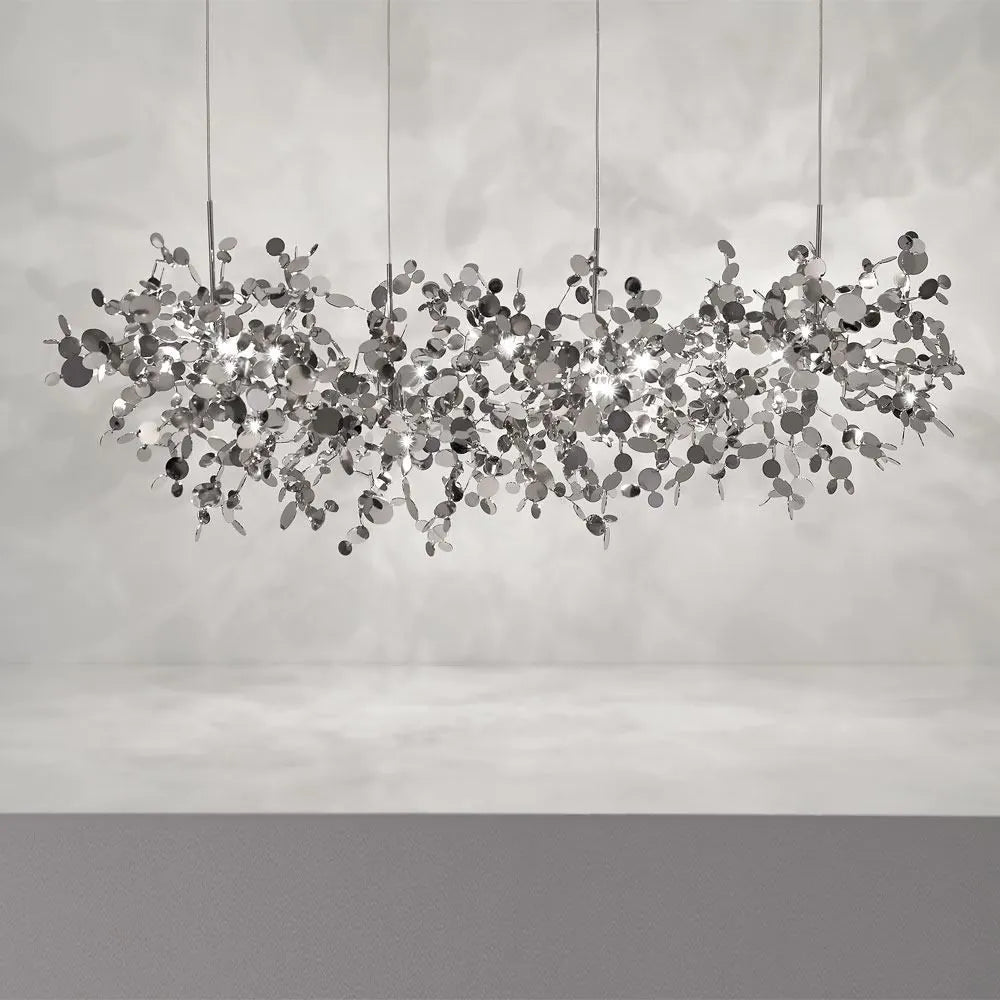 Terzani Argent 4 Linear Pendant Pendelleuchte Edelstahl Hängelampe Beleuchtung - 150374
