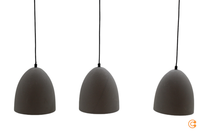 B-Ware Paul Neuhaus Eton Hängeleuchte Pendelleuchte Deckenlampe Lampe 3 Flm E27 Grau444