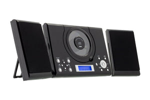 B-Ware Roxx MC 201 Stereoanlage AUX, CD, UKW, Inkl. Fernbedienung, Inkl. Lautsprecherbox, Weckfunktion Sch
