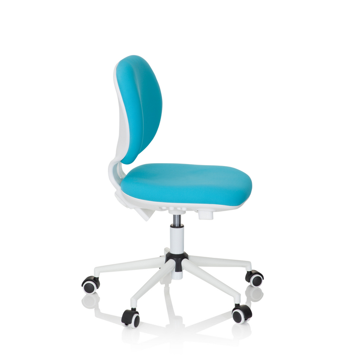 Hjh Office 3 Kinderstuhl Kinderschreibtischstuhl Kid Vivo Stoff Türkis Stuhl857 B-Ware