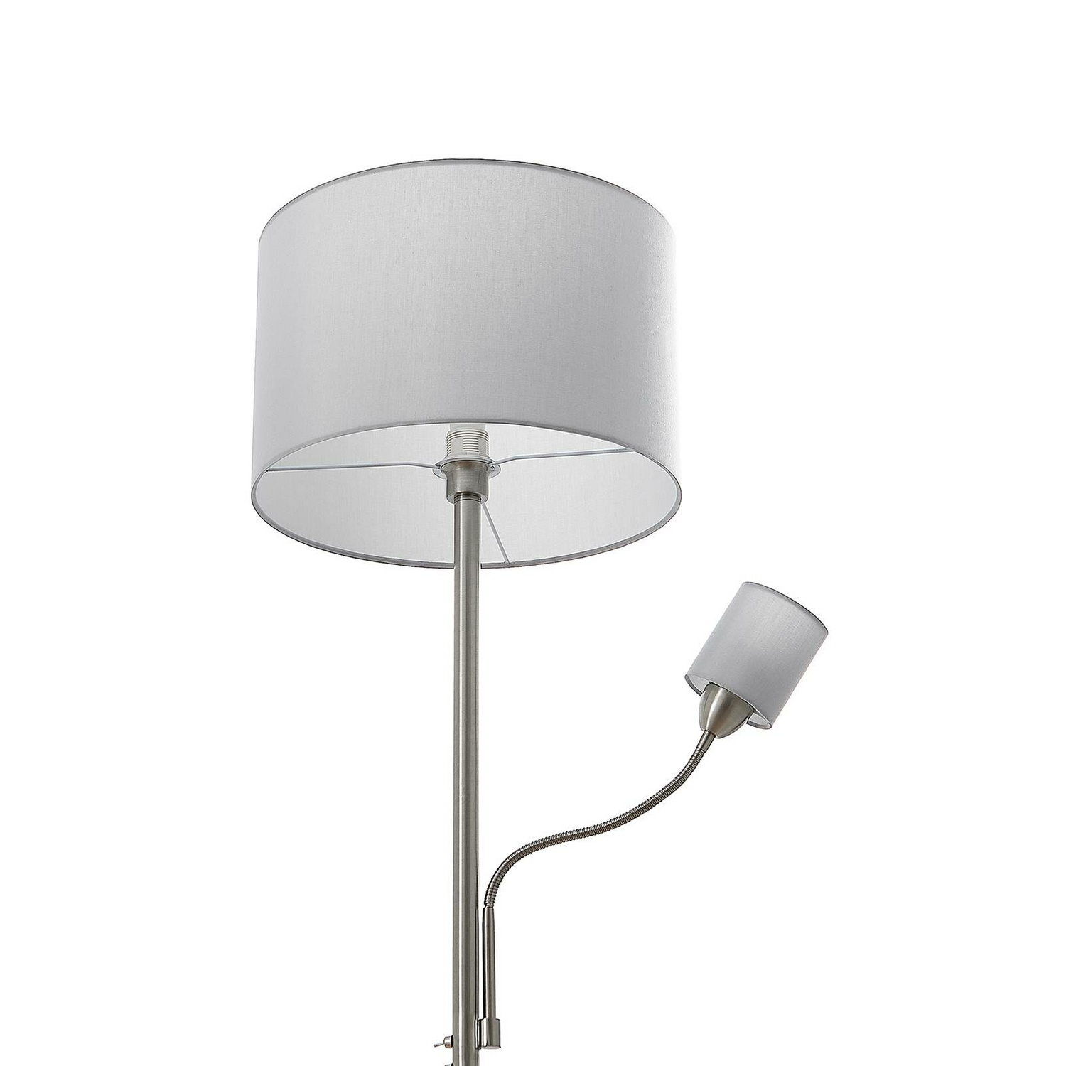 B-Ware Lindby Colima Stehleuchte Stehlampe Standleuchte Standlampe Stoff Leselampe 194